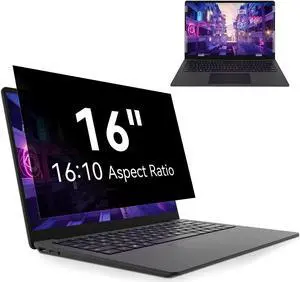 [2 Pack] Laptop Privacy Screen 16 Inch Compatible With Lenovo Hp Dell Acer Asus Thinkpad Envy Xps, 16:10 Aspect Removable Anti Glare Blue Light Filter Protector, 16in Computer Monitor Privacy Shield