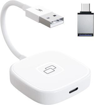 Qoosea Android Auto Wireless Adapter Upgrade Wireless Android Auto Dongle Converts Wired Android Auto to Wireless Carplay Wireless Adapter Compatible with Cars from 2017