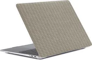 BaayCerrie Brown Woven Fabric Design for A2337 A2179 A1932 MacBook Air 13 inch Case 2021 2020 2019 2018