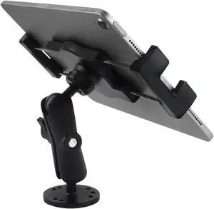 RomHaus Metal Tablet Mount for Truck/Car/Vehicle/Industrial Heavy Duty Drill Base Tablet Holder for Dashboard, Wall, Desk, fit 7-14.6 inch Tablets