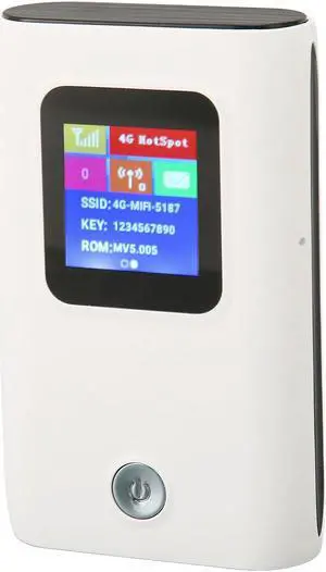 4G Router, 4G LTE 300Mbps USB Power Bank Portable Router, Pocket Mobile Network Hotspot, USB Modem Network Smart Router with SIM Card Slot, 10 Users, for Car Outdoor