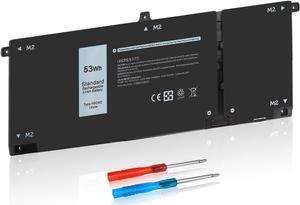 H5CKD Laptop Battery for Dell inspiron 7300 7306 7405 7500 2-in-1 7506 5501 5502 5300 5301 5400 5401 5402 5406 5408 5508 5409 5509 Latitude 3410 3510 vostro 5300 5301 5401 5501 9077G TXD03 7T8CD