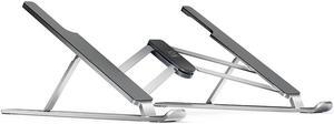 XPPen Drawing Tablet Stand for Desk,Silver Portable Holder for Graphics Tablet&Pen Display, Aluminum Computer Riser Compatible with 10 to 15.6 Inch Laptops and Drawing Tablets,Portable and Adjustable