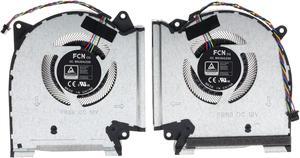 Replacement CPU&GPU Cooling Fan for Asus ROG Strix Scar 17 G733ZM G733ZS G733ZW G733ZX 15 G533ZM G533ZS G533ZW G533ZX G533ZM G533ZS G533ZW G533ZX FR88 FPF8 13NR08E0P02011 FR89 FPF7 13NR08E0P01011 12V