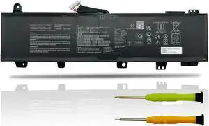 UGXKNAE C41N1906-1 Laptop Battery Compatible with ASUS TUF Gaming A17 FA706 FA706IU FA706II A15 FA506 FA506QR FA506II 2021 F15 FX506 FX506L FX506H Series B0B200-03620000 0B200-03590000 15.4V 90Wh