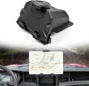 UTVSXPERT Electric Device Tablet Holder for Polaris General 1000/XP 1000/4 2016-2025 Accessories, GPS Phone Mount with Storage Box Tablet Organizer Tray