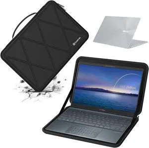 Smatree Hard EVA Protective Sleeve Case Compatible for 13.3 inch ASUS Zenbook 13 OLED (UX325), for 14 inch Lenovo Yoga Slim 9i Copilot+PC, Waterproof and Anti-Shock Bag (X8022)
