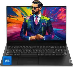 Lenovo 15.6" Laptop, Intel Dual-core Processor, 16GB Memory, 1TB PCIe SSD, 15.6" FHD (1920 x 1080) Anti-Glare Display, HDMI, Ethernet Port, USB-C, Webcam, WiFi & Bluetooth, Windows 11 Pro