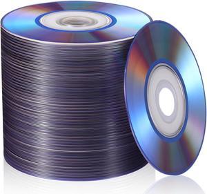 Copkim 50 Pieces 3 Inch Blank DVD-R Discs Disk 1.4 GB Recordable Media Disc 1-4 X Printable Mini DVD-R Blank Discs Media Disk for VCR Video Camera