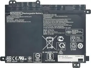 EPYOBW KN02XL Laptop Battery 37.2Wh Compatible with HP Pavilion x360 Convertible 11-AD 11-AD010CA 11M-AD113DX 11-adxxxTU Series HSTNN-LB7R HSTNN-UB7F 916365-421 916365-541 916809-855 TPN-W124
