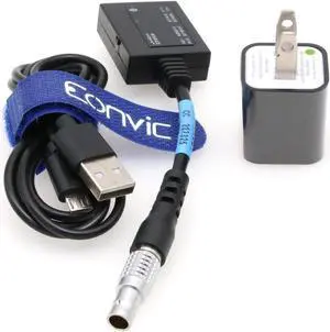 Eonvic 0B 5 Pin Male to USB 563625LY Bluetooth Adapter Cable for Lei-ca Total Station TS09 TS16 TPS (Communication Distance 30-50M)