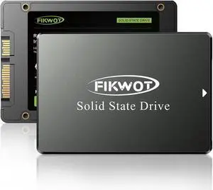 Fikwot FS810 4TB SSD, 2.5" SSD SATA III 6Gb/s, Solid State Drives, Up to 560MB/s, 3D NAND TLC Flash, Internal SSD for Desktops and Laptops(Black)