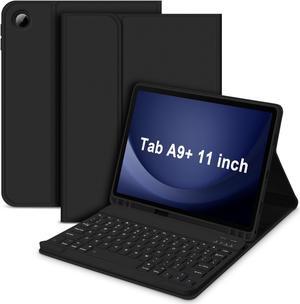 GOKOCO for Samsung Galaxy Tab A9 Plus 2023 11 inch Keyboard Case,Magnetically Detachable Wireless Bluetooth Keyboard for SM-X210/X215/X216-Black
