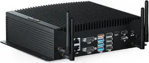 HISTTON Fanless Mini PC Core i7-10710U, 16GB RAM 512GB M2. SSD, Industrial PC with 6 RS232 COM, HD+DP+Type-C Triple Display, 2 LAN, 8 USB, GPIO, SIM, WiFi, BT4.2, Mini PC Windows 11 Pro, Linux/Ubuntu HISTTON Fanless Mini PC Core i7-10710U, 16GB RAM 512GB M2. SSD, Industrial PC with 6 RS232 COM, HD+DP+Type-C Triple Display, 2 LAN, 8 USB, GPIO, SIM, WiFi, BT4.2, Mini PC Windows 11 Pro, Linux/Ubuntu