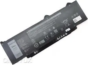 QINGYUX New DR02P 2X1V9 02X1V9 803W6 0803W6 Laptop Battery Compatible with Dell Latitude 5440 5540 / Precision 3480 3580 Series Notebook 11.4V 54Wh 4623mAh