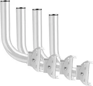 4-Pack Universal Bracket Mount for Light Monuting Tasks Wireless Bridge Outdoor Access Point to Point AP,Pole and Wall-Mounted Mount