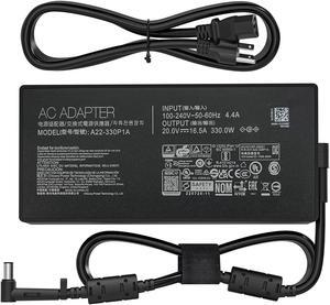 330W 20V 16.5A AC Laptop Charger for Asus Rog Strix Scar 16 17 17SE 18 18G Asus Rog Zephyrus Duo 16 M16 Gaming Laptop,G834JY A21-330P1A A22-330P1A Laptop Power Supply (6.0x3.7MM)