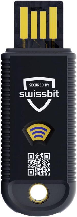 Swissbit - iShield Key Pro Security Key, Hardware Authenticator, USB and NFC Connection, FIDO2 Certified, U2F, HOTP, TOTP, PIV, 2FA, Black, (1pc) (iShield Key Pro USB-A/NFC) Swissbit - iShield Key Pro Security Key, Hardware Authenticator, USB and NFC Connection, FIDO2 Certified, U2F, HOTP, TOTP, PIV, 2FA, Black, (1pc) (iShield Key Pro USB-A/NFC)