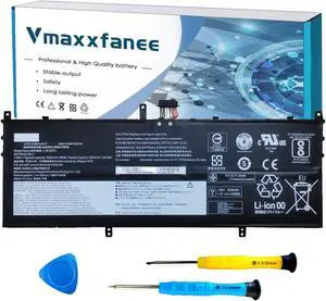 Vmaxxfanee L19C4PD1 L19M4PD1 L19D4PD1 Laptop Battery for Lenovo Ideapad Yoga 6-13ARE05 6-13ALC6 Yoga C640-13IML LTE Series 5B10U65274 5B10W67329 5B10U65275 5B10W67385 SB10W67360 SB10W67395