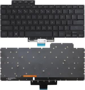 Laptop Keyboard with Backlight Replacement for ASUS ROG G15 G16 GA503 GA503Q Zephyrus M15 M16 GU603 GU603H GU603Z US Layout Black Backlit Keyboard