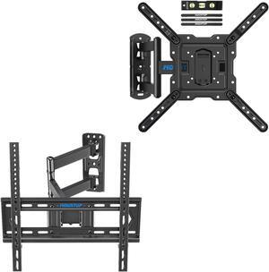 MOUNTUP TV Wall Mounts Bundle for Most 26-55 Inches TVs
