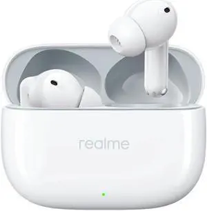 realme Buds T300 Truly Wireless in-Ear Earbuds with 30dB ANC, 360° Spatial Audio Effect, 12.4mm Dynamic Bass Boost Driver with Dolby Atmos Support, Upto 40Hrs Battery and Fast Charging - (White)