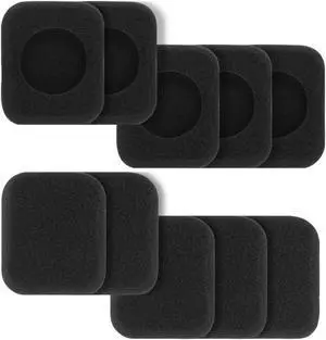Geekria QuickFit Foam Replacement Ear Pads for Bang&Olufsen B&O Form 2 Headphones Ear Cushions, Headset Earpads, Ear Cups Cover Repair Parts (5 Pairs)