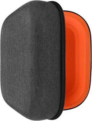 Geekria Shield Headphones Case Compatible with Beyerdynamic T5p, T1, MMX300, HE400S, DT X710, DT 990, DT 790, DT 770 Case, Replacement Hard Shell Travel Carrying Bag with Cable Storage (Dark Grey)