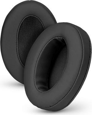 Brainwavz Angled Ear Pads for ATH M50X, M50XBT, M40X, M30X, HyperX, SHURE, Turtle Beach, AKG, ATH, Philips, JBL, Fostex Replacement Memory Foam Earpads & Fits Many Headphones (See List), Pro Black