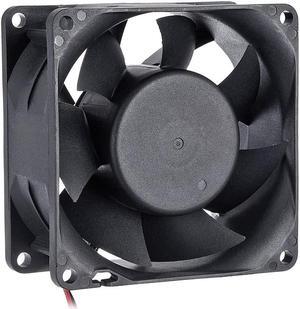 uxcell Authorized 80mm x 80mm x 38mm 48V Brushless DC Cooling Fan #0335
