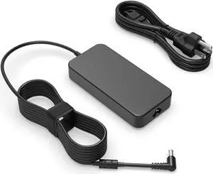 120W AC Charger Fit for LG Monitors 27" 32" 27GN95R-B 32GR93U-B IPS Gaming Monitor Power Supply Adapter Cord