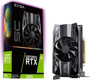 EVGA GeForce RTX 2060 SC, OVERCLOCKED, 2.75 Slot Extreme Cool, 70C Gaming, 06G-P4-2062-KR, 6GB GDDR6