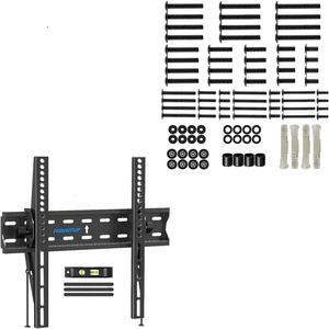 MOUNTUP Tilting TV Wall Mount for 26-55 Inch TVs & TV Mounting Hardware Kit