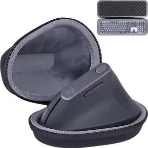 Hard Case for Logitech Vertical Mouse + MX Mechanical Keyboard