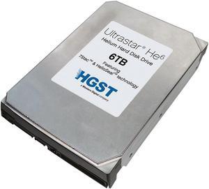 HGST HGST Ultrastar He6 6TB 3.5" SATA 7200 RPM Enterprise Internal Hard Drive with 64Mb Cache - HUS726060ALA640/ 0F18335 64 MB Cache 3.5-Inch Internal Bare or OEM Drives 0F18335
