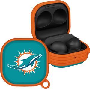 GAME TIME Miami Dolphins HDX Case Cover Compatible with Samsung Galaxy Buds Pro (Classic)