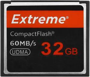 Bdiskky Extreme 32GB Compact Flash Memory Card High Speed Up to 60MB/s CF Camera Card
