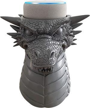 Dekodots Smart Speaker Table Stand (Dragon) - Decorative Holder for  Echo Dot or Google Home Mini - Portable Design, No Sound or Microphone Interference - Durable Poly-Resin, Lightweight