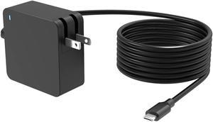 65W USB C Charger Fit for HP EliteBook x360 830 835 840 845 850 855 860 735 745 1040 1030 G4 G5 G6 G7 G8 G9, ProBook 430 440 445 450 455 640 650 G5 G6 G7 G8 G9, ZBook 14U 15U G5 G6 Laptop Power Cord