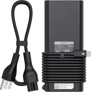 YEOTSMUT 130W USB C Charger Compatible with Dell XPS 15 2in1 9575 9500 17 9700 Precision 5530 2in1 5550 5750 3560 Precision M3800 M2800 Inspiron 7347 7348 7459 DA130PM170 HA130PM170 0K00F5