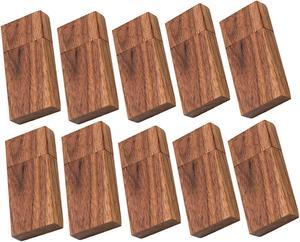 Wood Flash Drives 2GB, EASTBULL Wooden USB Flash Drive 2.0 High Speed Walnut Thumb Drives (10 Pack)