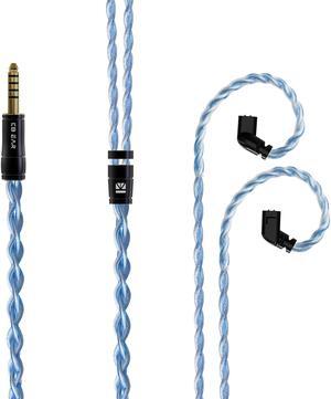 KBEAR Headphone in-Ear Earphone Upgrade Cable 2PIN Earphone Cable Ear Monitor Replacement Cable for KZ ZSN EDX PRO ZSN PRO ZS10 PRO ZSN PRO X ZS10 PRO X AS16 ZSX ASX AST ZAS ZAX ZVX PR1 PR2 IEMs