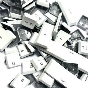 LZYDD Backlit KeyCap for Logitech G915TKL G915 G913 G815 G813 Keyboard keycaps, 111 Full Keys. Replacement Keycaps DIY Colored Keycaps (White)