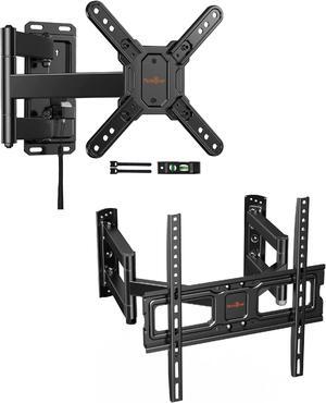Perlegear Lockable RV TV Mount for 13-42 inch TVs up to 44 lbs, Max VESA 200x200mm, PGLRVF2, Perlegear Corner TV Wall Mount for Most 26-60 inch TVs up to 99 lbs, Max VESA 400x400mm, PGCMF4