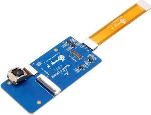 Orange Pi 5 13MP Camera Module 13855 Webcam Focal Length 3000mm, 1300W Pixels Camera Compatible with RK3358/3358S Orange Oi 5/5B, 5 Pro, 5 Plus Single Board Computers (13855)