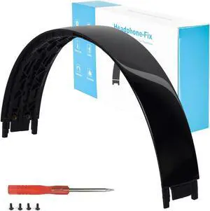 Headband Replacement for Beats Solo 3, OEM Quality Solo 2 Headband Parts Accessories Replacement for Beats by Dre Solo3 Wireless/A1796 Solo2 Wired/Wireless(B0518/B0534) On-Ear Headphones (Gloss Black)