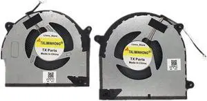 TXLIMINHONG New Compatible CPU & GPU Cooling Fan for Lenovo Legion Y540-17IRH 81Q4 Y540-17IRH-PG0 81T3 GTX1660Ti FLGC FLGA DC28000E2F0 DFS200105BB0T DC28000E3F1 DFS5M325063B11 DC5V 0.5A