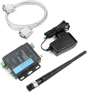USRCN Industrial Serial to WiFi and Ethernet Converter Realize Serial Data and TCP/IP Data Package Transparent Transmission Modbus RTU to TCP Modbus Polling