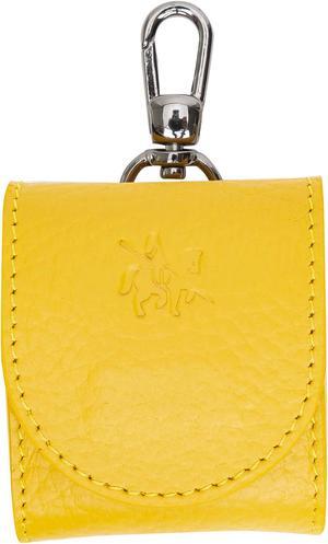Bari Leather Cover Compatible with Apple AirPods 1 and Airpods 2 Charging Case - Yellow