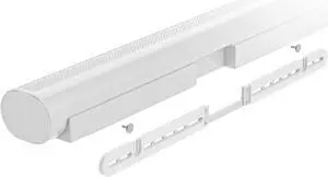 WALI Soundbar Wall Mount, Designed for Sonos Arc and SONOS ARC Ultra, Low Profile Sound Bar Mount Bracket Under TV with Hardware Kit, Easy to Install (SON003-W), White